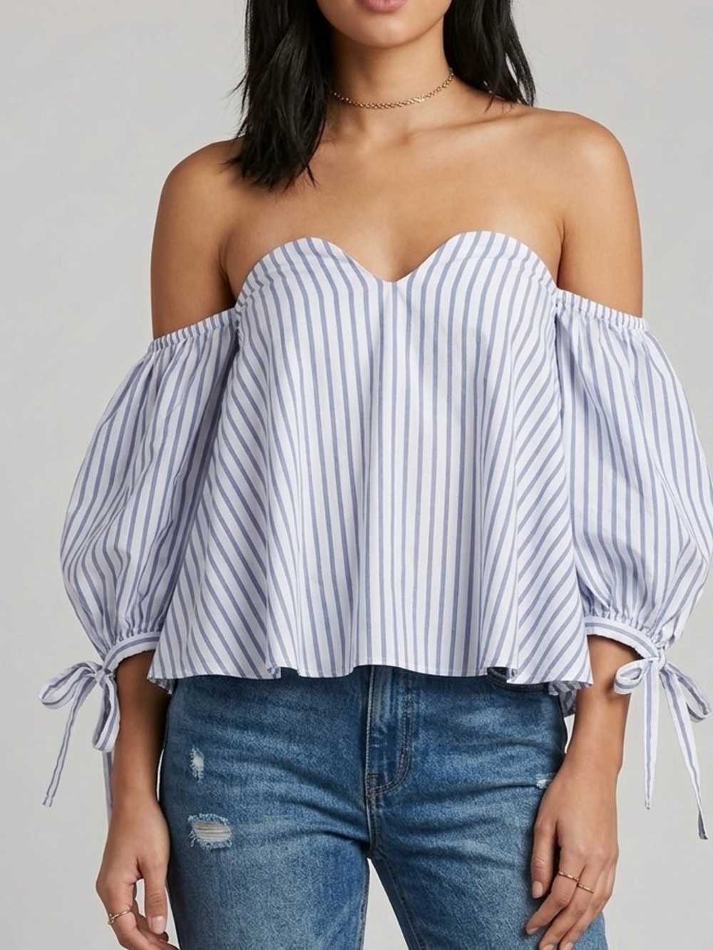 FASHION NOVA OFF THE SHOULDER TOP size L